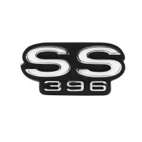 1968 Chevelle Rear Panel Emblem, "SS 396", Sold as Each