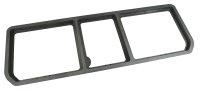 1968-1969 C3 Corvette Rear Compartment Unit Master Frame Gunmetal 3-Door