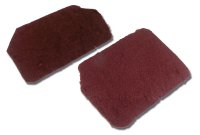 1993 C4 Corvette FRONT SPEAKER COVER CARPETS RUBY RED PILE