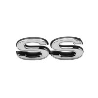 1973 Chevelle Rear Panel Emblem, "SS", Sold as Each