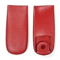 1966-1967 C2 Corvette Shoulder Harness End Covers Red