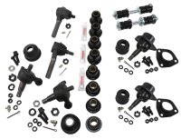 1963-1982 C3 Corvette Front Suspension Rebuild Kit Standard W/Poly Bushings - Pro Grade