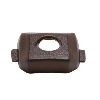 1976 Corvette Rear View Mirror Bracket Cover, Dark Brown, Sold as Each