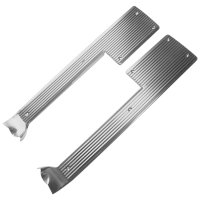 1961-1962 Corvette Sill Plates with Spacers. Sold as a Pair