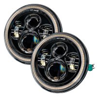 ORACLE Lighting 2007-2018 Jeep Wrangler JK Switchback LED Halo Headlights