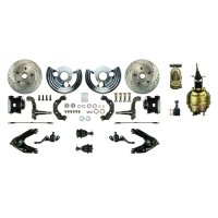 1965-1969 Plymouth Barracuda Front Brake Conversion Kit The Right Stuff MDC66DCS