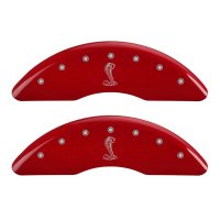 2015-2019 Ford Mustang SNAKE MGP Caliper Covers Red