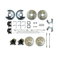 1975-1977 Chevrolet Camaro Front and Rear Brake Conversion Kit The Right Stuff F75RD07S