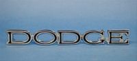 1969 Dodge Dart "DODGE" Hood & 1971 Trunk Emblem - Verify Length (6 11/16" x 13/16")