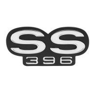 1969 Camaro Rear Emblem, "SS 396", Sold as Each