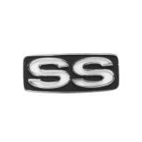 1969 Full-Size Chevrolet Horn Pad Emblem, "SS", Sold as Each