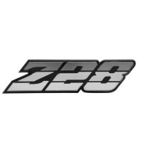 1980-1981 Camaro Grille Emblem, "Z-28", Silver, Sold as Each