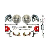 1968-1968 Chevrolet Chevy II Front Brake Conversion Kit The Right Stuff AFXSD02DZX