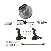 1970-1972 Chevrolet Monte Carlo Front Brake Conversion Kit The Right Stuff AFXSD32SX