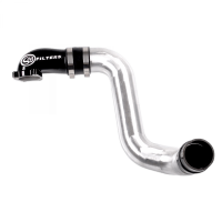 2003-2004 Ford Powerstroke 6.0L Intake Elbow with Cold Side Intercooler Piping & Boots - S&B 76-1...