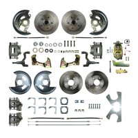 1964-1971 Oldsmobile 442 Front and Rear Brake Conversion Kit The Right Stuff AFXSD41C