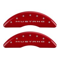 2015-2019 Ford Mustang 5.0 MGP Caliper Covers Red