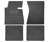 1964-1966 Plymouth Barracuda Next Generation Custom Vintage Rubber Floor Mats Package