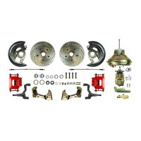 1970-1972 Chevrolet Monte Carlo Front Brake Conversion Kit The Right Stuff AFXDC06CZ