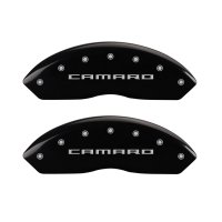 2016-2023 Camaro RS MGP Caliper Covers Black w/Camaro Logos