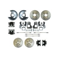 1978-1978 Pontiac LeMans Front and Rear Brake Conversion Kit The Right Stuff A78RDM78S