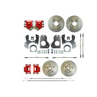 1982-1987 Chevrolet El Camino Front and Rear Brake Conversion Kit The Right Stuff A82RD78Z