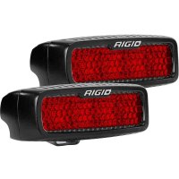 Diffused Rear Facing High/Low Surface Mount Red Pair SR-Q Pro RIGID Industries 90163