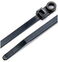 Allstar Performance ALL14391 11" Cable Tie with Mounting Tab 25 Pack