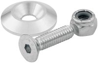 Allstar Performance (ALL18634-50) 1/4" Countersunk Bolt with 1.25" Washer, Pack of 50