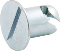 Allstar Performance ALL19190 0.400" Long Steel Quick Turn Flush Head Button, (Pack of 10)