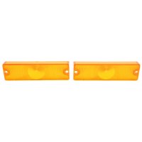 1965 Full-Size Chevrolet Parking Light Lens, Amber, Sold as a Pair