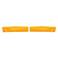 1963-1964 Chevy II and Nova Amber Parking Light Lens, Sold as a Pair