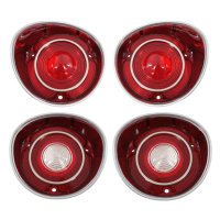 1971 Malibu Tail Light and Back Up Light Lens Set