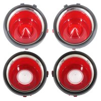 1970-1971 Early Camaro Tail Light Lens Set without RS