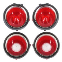 1971 Late-1973 Camaro Tail Light Lens Set without RS