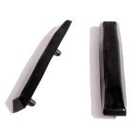 Metro 5-7/16" Long X 1" Wide Rear Bumper Guards For Dodge Challenger 1970-72; BG 101-A