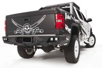 Fab Fours CS14-E3151-1 Vengeance Rear Bumper For GMC Sierra 1500 Chevrolet Silverado 1500