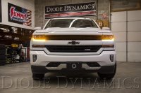 For Silverado 2016-2018 Amber DRL Boards Diode Dynamics DD2244