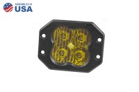 Worklight SS3 Pro Yellow Driving Flush Single Diode Dynamics DD6212S