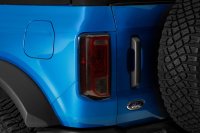 2021-2024 Ford Bronco, Taillight Cover Rear Blackout Kit (Vehicles without LED Option), 3 Piece, ...