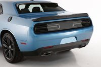 2015-2023 Dodge Challenger, Taillight Cover, 2 Piece, Smoke Blackout Covers