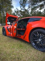 2014-2025 Corvette C7/C8 AMT Custom Designs Aluminum Door Props