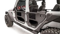 Fab Fours JL1032-1 Half Tube Doors For 18-20 Gladiator Jeep Wrangler (JL)