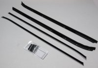 1970-81 Camaro With Special Molding Authentic Window Felts Whiskers Kit (4pcs)