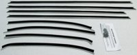 1969 Chevelle 2 Door Coupe Replacement Window Felts Whiskers Kit (8pcs)