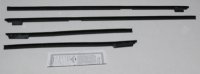 1967-68 Impala Convertible Outers Only Authentic Window Felts Whiskers Kit (4pcs)