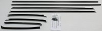 1969-70 Impala & Caprice Custom Hardtop Replacement Window Felts Whiskers Kit (8pcs)