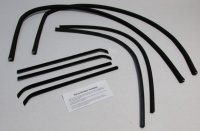 1960-63 G.M. Truck Superkit Authentic Window Felts Whiskers Kit, Division Bars, & Upper Channels ...