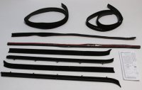 1973-80 G.M. C-10 Truck Superkit Authentic Window Felts Whiskers Kit (8pcs)