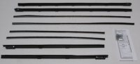 1965 Cutlass 2 Door Hardtop Authentic Window Felts Whiskers Kit (8pcs)